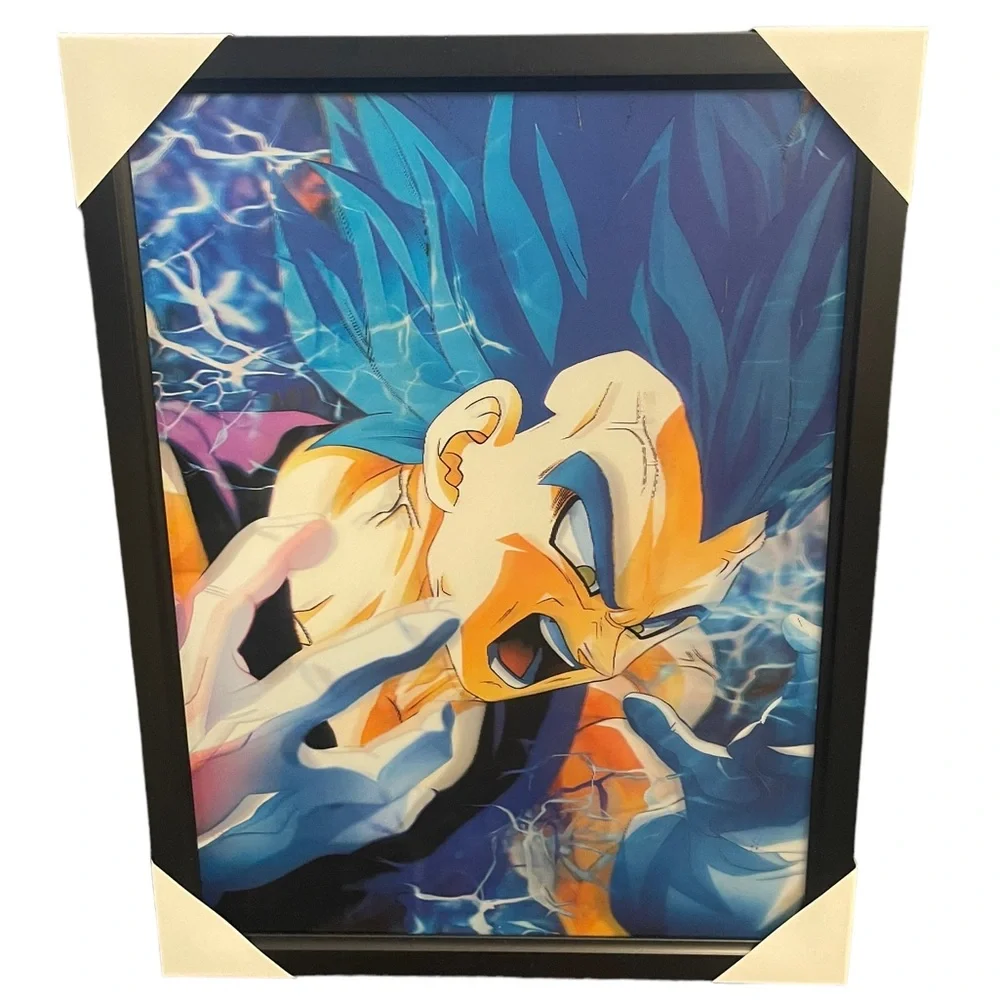 New Dragon Ball Z Anime Framed 3D Lenticular Poster / Picture - Picture 3 of 6
